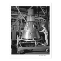 Project Mercury - Capsule #2 Photograph Post Card