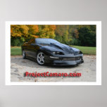 ProjectCamaro.com's Black Camaro Print