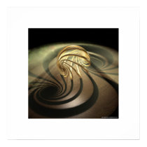 Projection of Light through Loxodrome posters