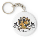 Projekt Dog Basset Hound Key Chains