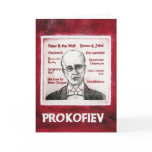 PROKOFIEV greetings card