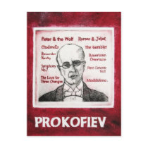 PROKOFIEV postcard by paulhelm PROKOFIEV postcard