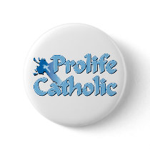 Prolife Catholic Cross Buttons