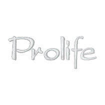 Prolife Embroidered Polo embroidered shirts