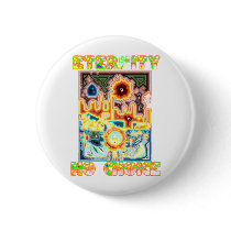 Prolife Virgin Mary Testimony Button