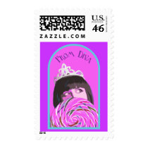 Prom Diva postage by trash_ Prom Diva postage