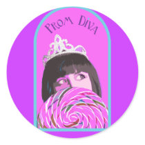 Prom Diva stickers