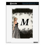 Prom girl in a black dress skin for NOOK