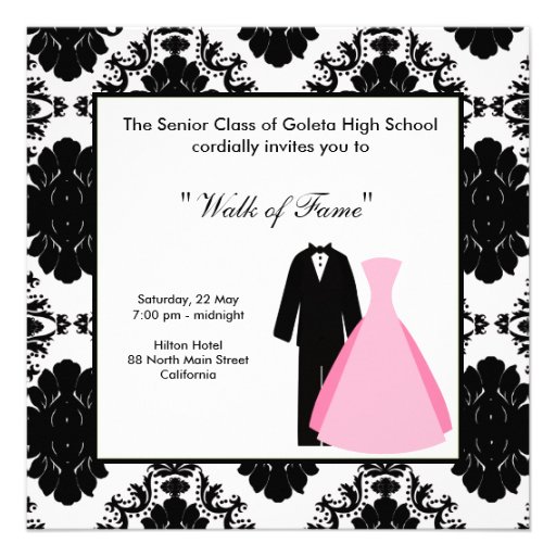 Prom Night Invitation