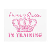 Prom Queen In Training postcards
