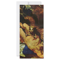 Prometheus Bound By Rubens Peter Paul Rack Card Template