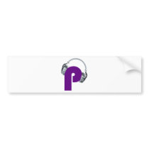 PROMISE WORLD RECORDS  LOGO BUMPER STICKER