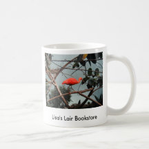 Promo de la librería del ruber del escarlata Ibis  Tazas De Café