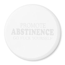 PROMOTE ABSTINENCE REFRIGERATOR MAGNETS