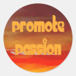 "Promote Passion" Sticker stickers