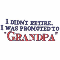 Promoted Grandpa embroidered shirts