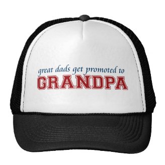 Promoted to Grandpa Hats