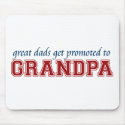 Promoted to Grandpa mousepads