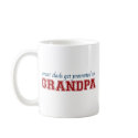 Promoted to Grandpa mugs by traci_designs Promoted to Grandpa mugs