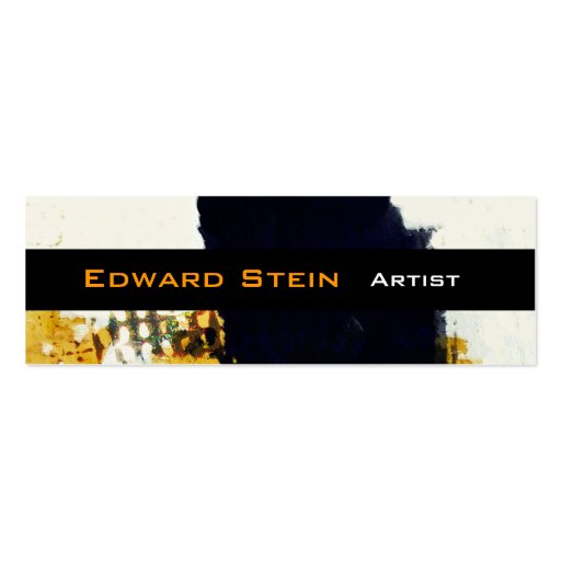 Promotional Abstract Artist Business Cards