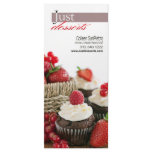 Promotional Cupcake Menu Just Desserts Rack Cards