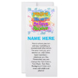 Promotional Rack Cards - BELIEVE Pop Art