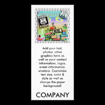 Promotional Rack Cards - Route 66 The Mother Road rack cards