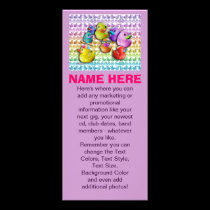 Promotional Rack Cards - Rubber Duckies rack cards