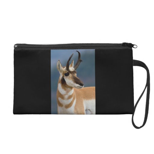 Pronghorn Portrait Wristlet