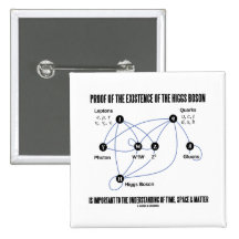 Proof Of The Existence Of The Higgs Boson Pinback Buttons