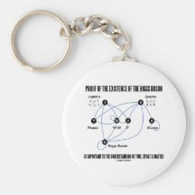Proof Of The Existence Of The Higgs Boson Key Chains
