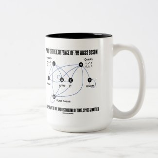 Proof Of The Existence Of The Higgs Boson Mug