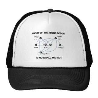 Proof Of The Higgs Boson Is No Small Matter Trucker Hats