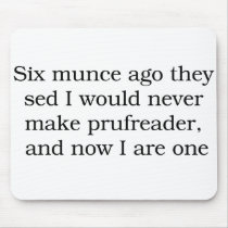 Proofreader Mousepad by teestyles Proofreader Mousepad