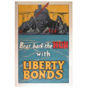 Propaganda Poster "Beat Back the Hun" WWI t-shirts