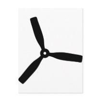 propeller airscrew postcards by Tomaniac propeller airscrew postcards