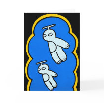 PROPELLER FISH Greeting Card