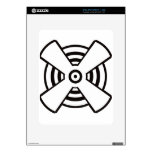 Propeller iPad Decal