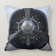 Propeller Throw Pillow