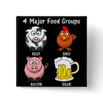 Proper American Diet: Four Major Food Groups 2 Pin