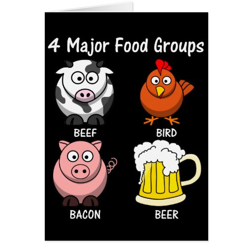 What Are The Four Major Food Groups