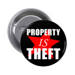 Property is Theft buttons