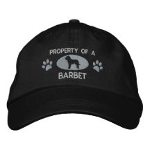 Property of a Barbet Embroidered Hat (Silver)