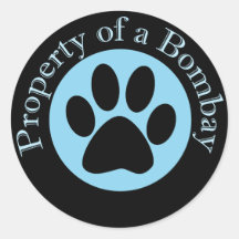 Property of a Bombay Sticker