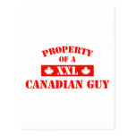 Property Of A Canadian Guy Post Cards