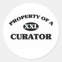 Property of a CURATOR Sticker