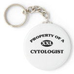 Property of a CYTOLOGIST Keychains