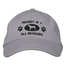 Property of a Fila Brasileiro Embroidered Hat
