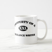Property of a FREELANCE WRITER Mugs