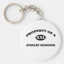 Property of a JEWELRY DESIGNER Keychains